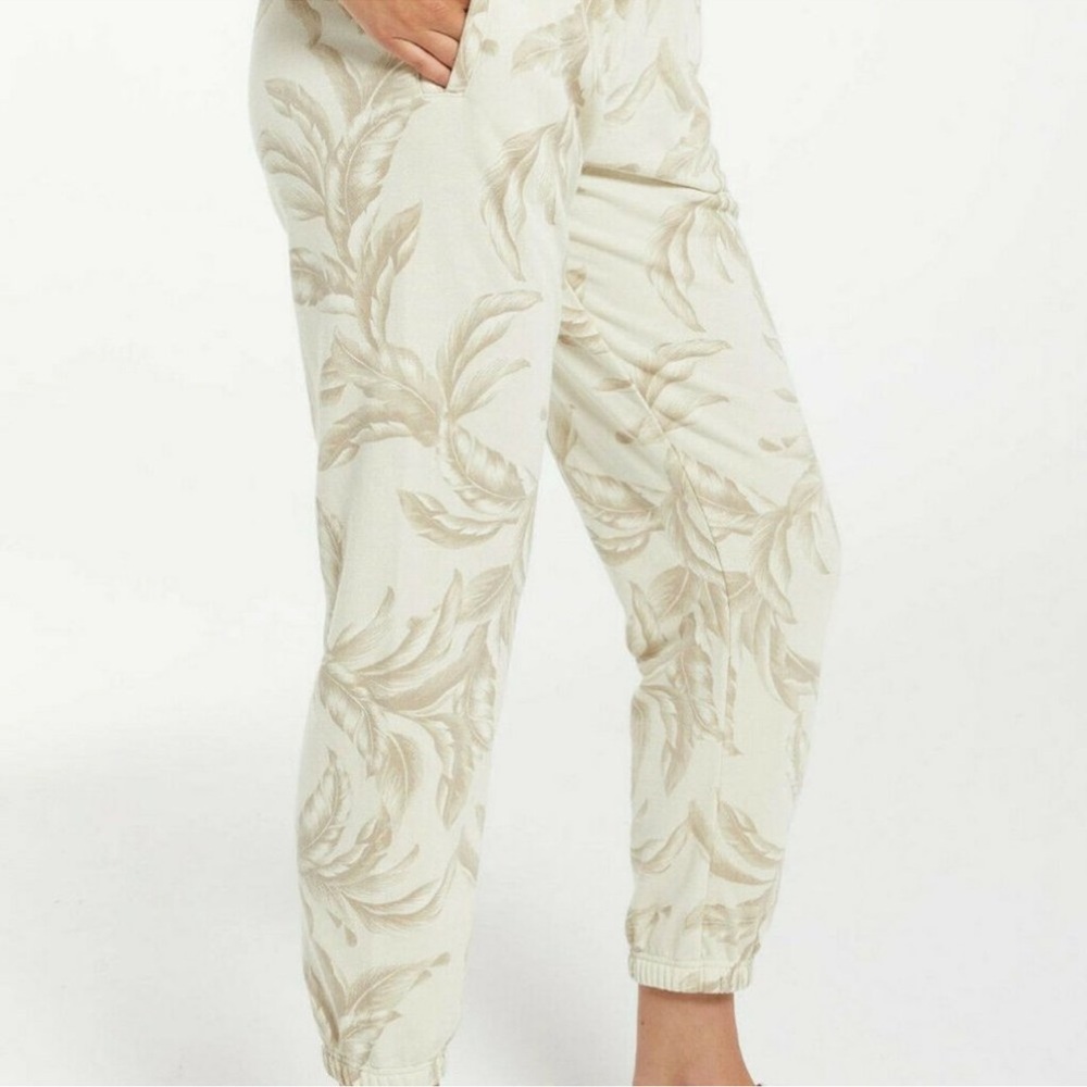 Z Supply Cream Track Pants & Joggers - Picture 3 of 16